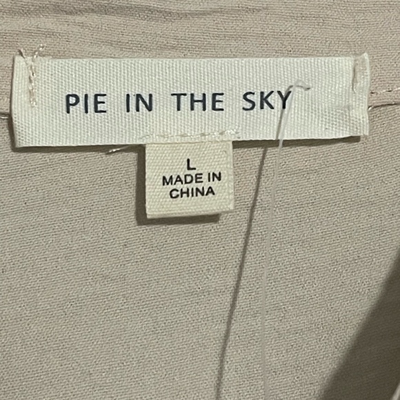 PIE IN THE SKY Casual Jumpsuit with Long and Wide Pants with Buttons for Women L - Picture 10 of 10